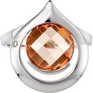 Orphelia WoMens 925 Sterling Silver Ring – ZR-3714 – Size L