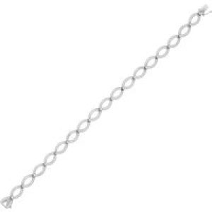 Orphelia WoMens 925 Sterling Silver Bracelet – ZA-1872 – One Size