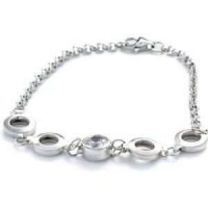 Orphelia WoMens 925 Sterling Silver Bracelet – ZA-1008 – One Size