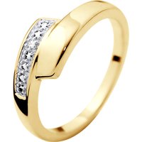 Diadema Womens - Ring - Prestige Jewelery - Diamonds - Yellow Gold - White - Size K - Image 2