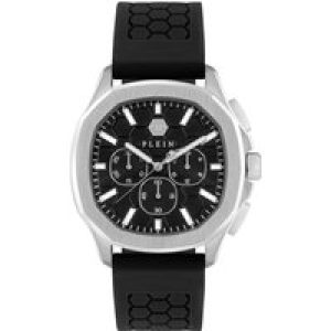 Philipp Plein $keleton $pectre Mens Black Watch PWSAA0123 Silicone – One Size