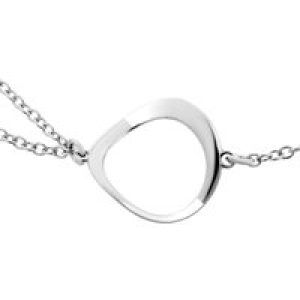 Orphelia ‘Renée’ WoMens 925 Sterling Silver Necklace – Silver/Rose ZK-7181 – Silver & Rose Gold – One Size