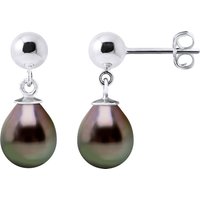 Diadema Womens - Earrings Silver and Real Tahitian Pearls - Natural - One Size - Image 2