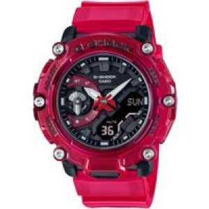 Casio G-shock Mens Red Watch GA-2200SKL-4AER – One Size
