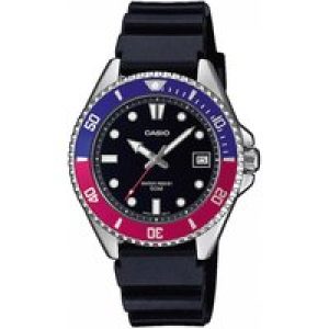 Casio Collection Unisex’s Black Watch MDV-10-1A2VEF – One Size