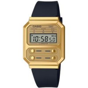 Casio Collection Vintage Unisex’s Black Watch A100WEFG-9AEF – One Size