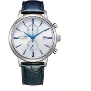 Citizen Mens Blue Watch CA7069-16A Leather (archived) – One Size