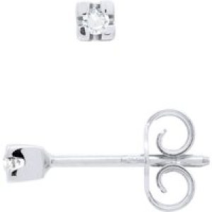 Diadema Womens – Earrings  Diamonds – White Gold – One Size