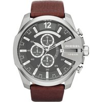Diesel Mega Chief Mens Brown Watch DZ4290 Leather - One Size - Image 2