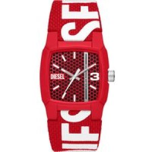 Diesel Cliffhanger Mens Red Watch DZ2168 Fabric – One Size