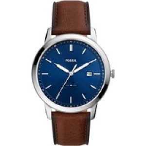 Fossil The Minimalist Mens Brown Watch FS5839 Leather (archived) – One Size