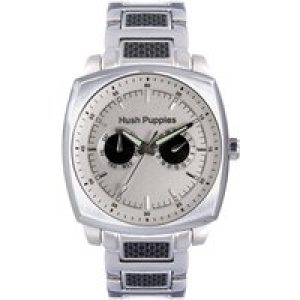 Hush Puppies Mens WATCH – Silver Stainless Steel – One Size