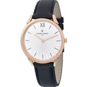 Pierre Cardin Pigalle Plissée Unisex’s Black Watch CPI.2003 Leather – One Size