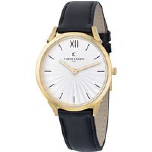 Pierre Cardin Pigalle Plissée Unisex’s Black Watch CPI.2005 Leather – One Size