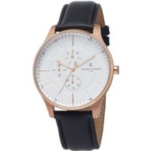 Pierre Cardin Mens Watch PC902731F117 – Black Leather – One Size