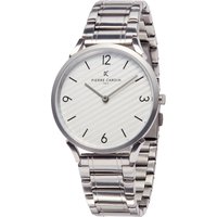 Pierre Cardin Pigalle Stripes Mens Silver Watch CPI.2020 Stainless Steel - One Size - Image 2