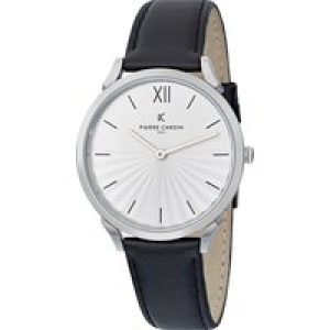Pierre Cardin Pigalle Plissée Unisex’s Black Watch CPI.2000 Leather – One Size