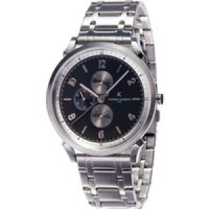 Pierre Cardin Pigalle Nine Mens Silver Watch CPI.2030 Stainless Steel – One Size