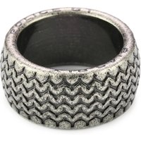 Police Mens : "Burnout" Jewelry - Silver - One Size - Image 2