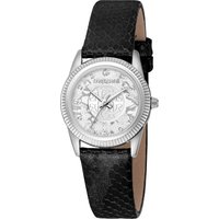 Roberto Cavalli Womens RC5L074L0015 Women Quartz Stainless Steel Silver Leather 5 ATM 28 mm - Black - One Size - Image 2