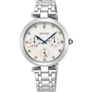 Seiko WoMens Silver Watch SKY663P1 Stainless Steel – One Size