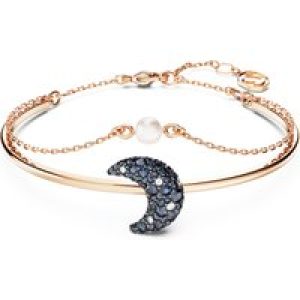 Swarovski ‘Luna’ WoMens Gold Plated Metal Bracelet – Rose 5671586 Gold Tone – One Size