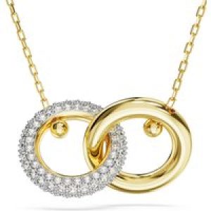 Swarovski ‘Dextera’ WoMens Gold Plated Metal Necklace – 5668820 Gold Tone – One Size