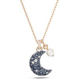 Swarovski ‘Luna’ WoMens Gold Plated Metal Necklace – Rose 5671585 Gold Tone – One Size