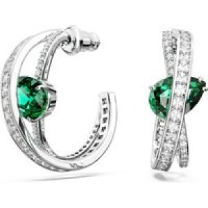 Swarovski ‘Hyperbola’ WoMens Base Metal Hoop Earrings – Silver 5665334 Metal (archived) – One Size