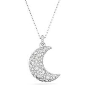 Swarovski ‘Luna’ WoMens Base Metal Necklace – Silver 5666181 Metal (archived) – One Size