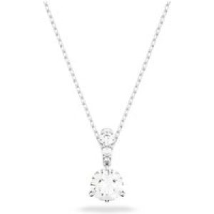 Swarovski ‘Solitaire’ WoMens Base Metal Pendant – Silver 5472635 Metal (archived) – One Size