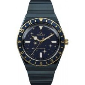 Timex Q Celestial WoMens Blue Watch TW2V53500 Stainless Steel (archived) – One Size