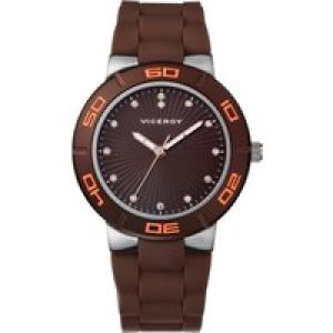 Viceroy Womens :WATCH – Brown Rubber – One Size
