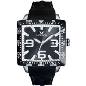 Viceroy : Mens Black Watch Rubber – One Size