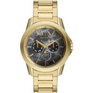 Armani Exchange Banks Mens Gold Watch AX1737 Stainless Steel (archived) – One Size