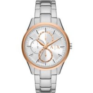 Armani Exchange Dante Mens Silver Watch AX1870 Stainless Steel (archived) – One Size