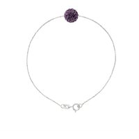 Diadema Womens - Bracelet - Purple Crystal - Love Jewelry Collection - Burgundy - One Size - Image 2