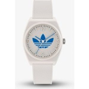 Adidas Unisex Project Two White & Blue Logo Watch AOST230482I