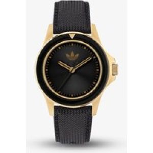 Adidas Unisex Expressio One Black Sunray & Gold Watch AOFH230152I