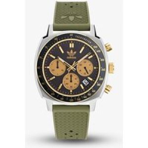 Adidas Unisex Masters Originals One Chronograph Green & Black Watch AOFH235042I