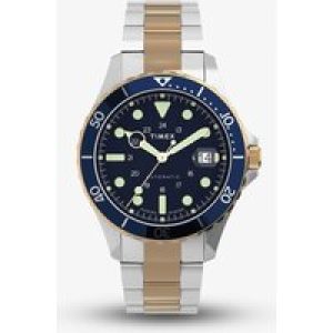 Timex Mens Navi Xl Automatic Two Tone Watch TW2U83500