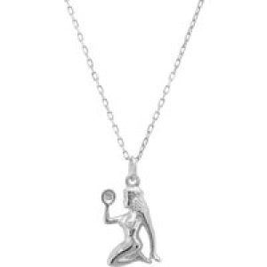 Latelita Womens Zodiac Star Sign Necklace Silver Virgo Sterling Silver – One Size