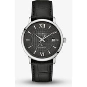 Bulova Hudson Automatic Black Dial Watch 96B441