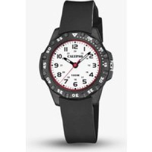 Calypso Unisex Black & Red Watch K5821/3