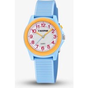 Calypso Unisex Blue & Yellow Watch K5823/3