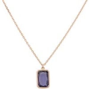 Latelita Womens Portofino Necklace Rosegold Amethyst – Red Sterling Silver – One Measurement