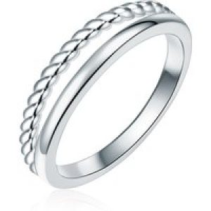 Rafaela Donata Womens Female Sterling Silver Ring – Size N