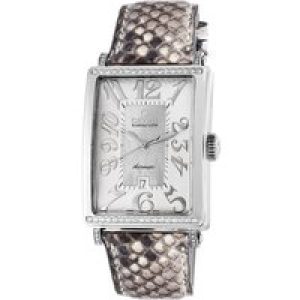 Gevril WoMens 6209NT Glamour Automatic White Diamond Watch – One Size