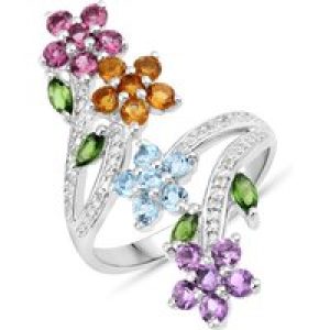 Rafaela Donata Womens Khushi Female Sterling Silver Ring – Size K