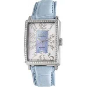 Gevril WoMens 6207NL Glamour Automatic Blue Diamond Watch – One Size